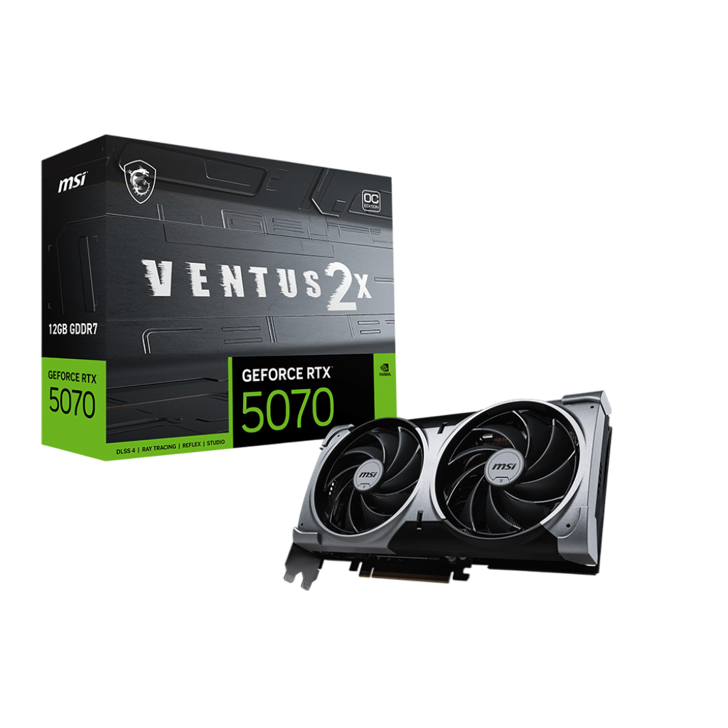 Видеокарта/ GeForce RTX 5070 12G VENTUS 2X OC