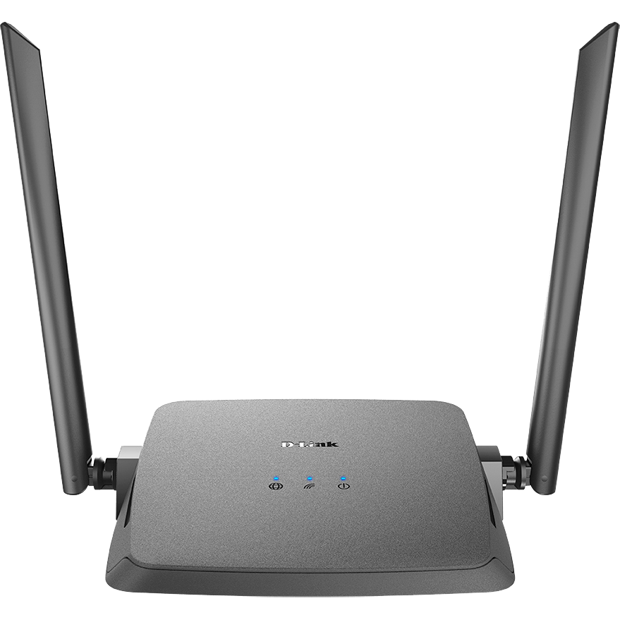 Беспроводной маршрутизатор D-Link - DIR-615, 2.4 ГГц, 300Мб/с, IEEE 802.11 b/g/n, 4x RJ-45, 10/100 Мб/с, mac address filtering, 2 antennas, Чёрный, DIR-615/Z1A