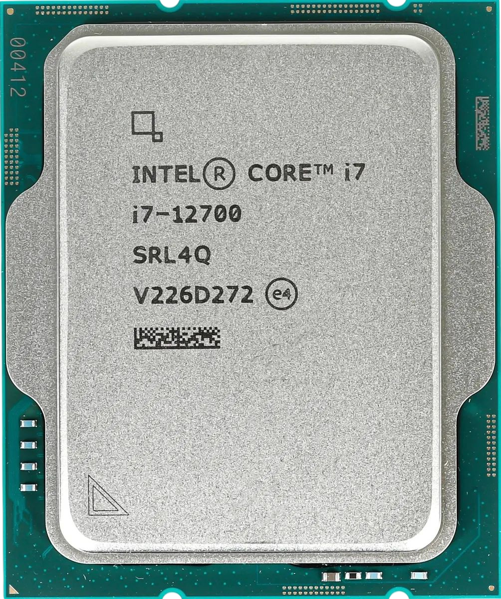 Процессор/ APU LGA1700 Intel Core i7-12700 (Alder Lake, (8P+4E)C/(16P+4E)T, 2.1/4.8GHz, 25MB, 65/180W, UHD Graphics 770) OEM