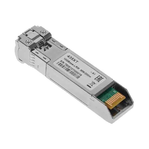 D-Link 435XT/A1A PROJ Трансивер SFP+ с 1 портом 10GBase-LRM для многомодового оптического кабеля (до 200 м, разъем Duplex LC)