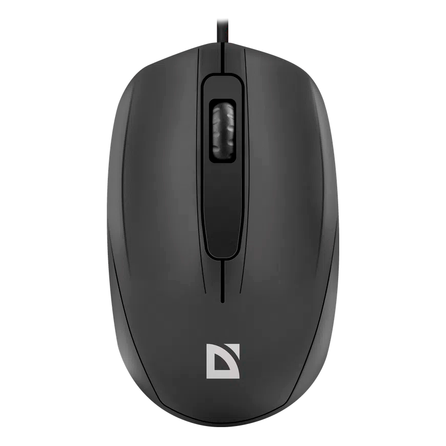 Мышь проводная DEFENDER Alpha (Альфа) MB-507 черный (USB, 1000dpi, 3but) (52507)