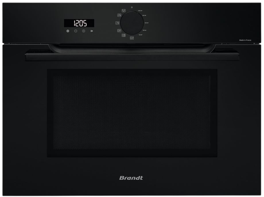 Встроенная микроволновая печь Brandt BKS7131BB, 11 функция приготовления, 1000 Вт, черный