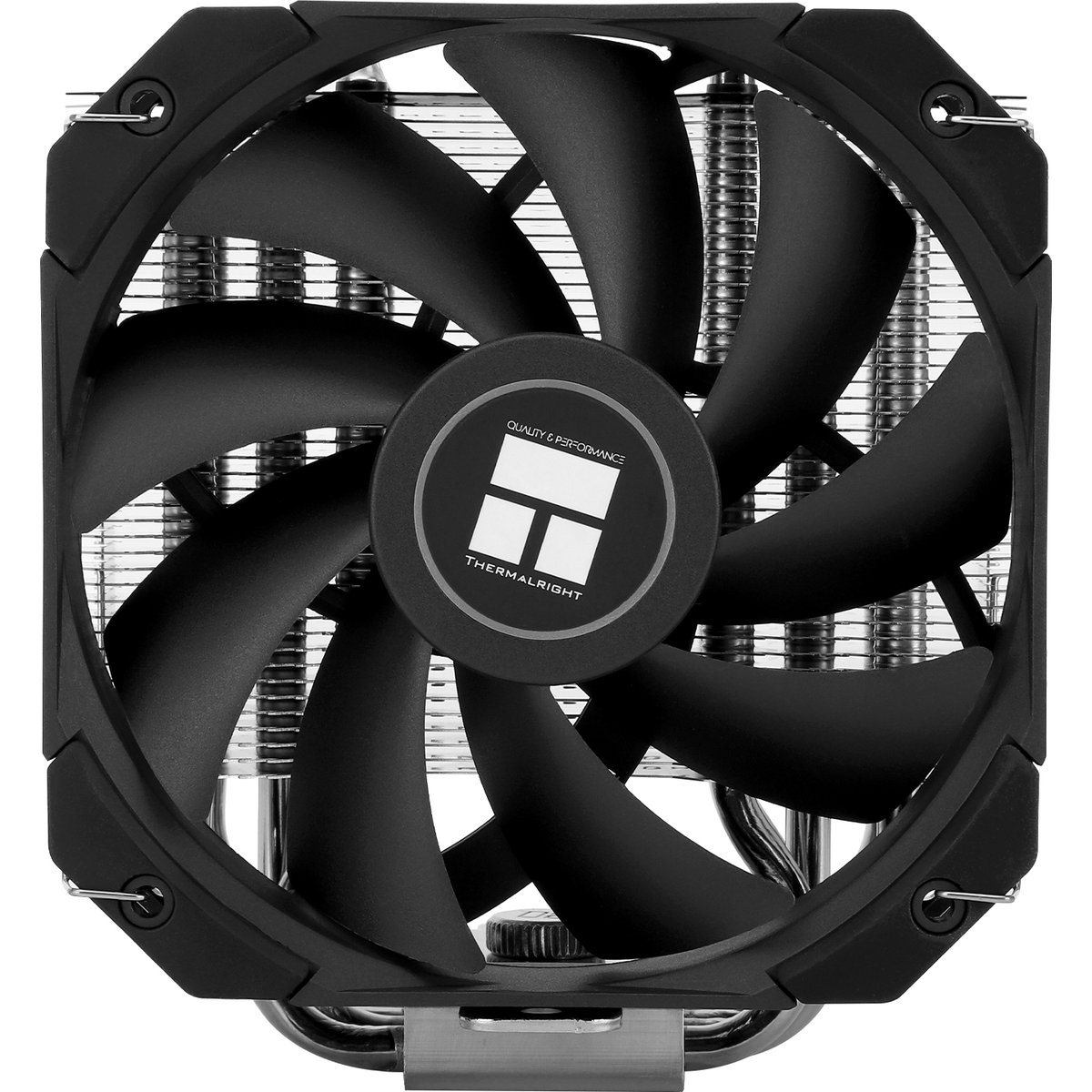 Кулер для процессора/ CPU Cooler Thermalright Assassin King 120 MINI V2 (4-pin PWM, 135mm, Al/Cu, 5x6mm, 1x120mm, 64.87CFM, 25.6dBA, 1500RPM, S: 1851/1700/1200/115X, AM5/AM4, black/silver)