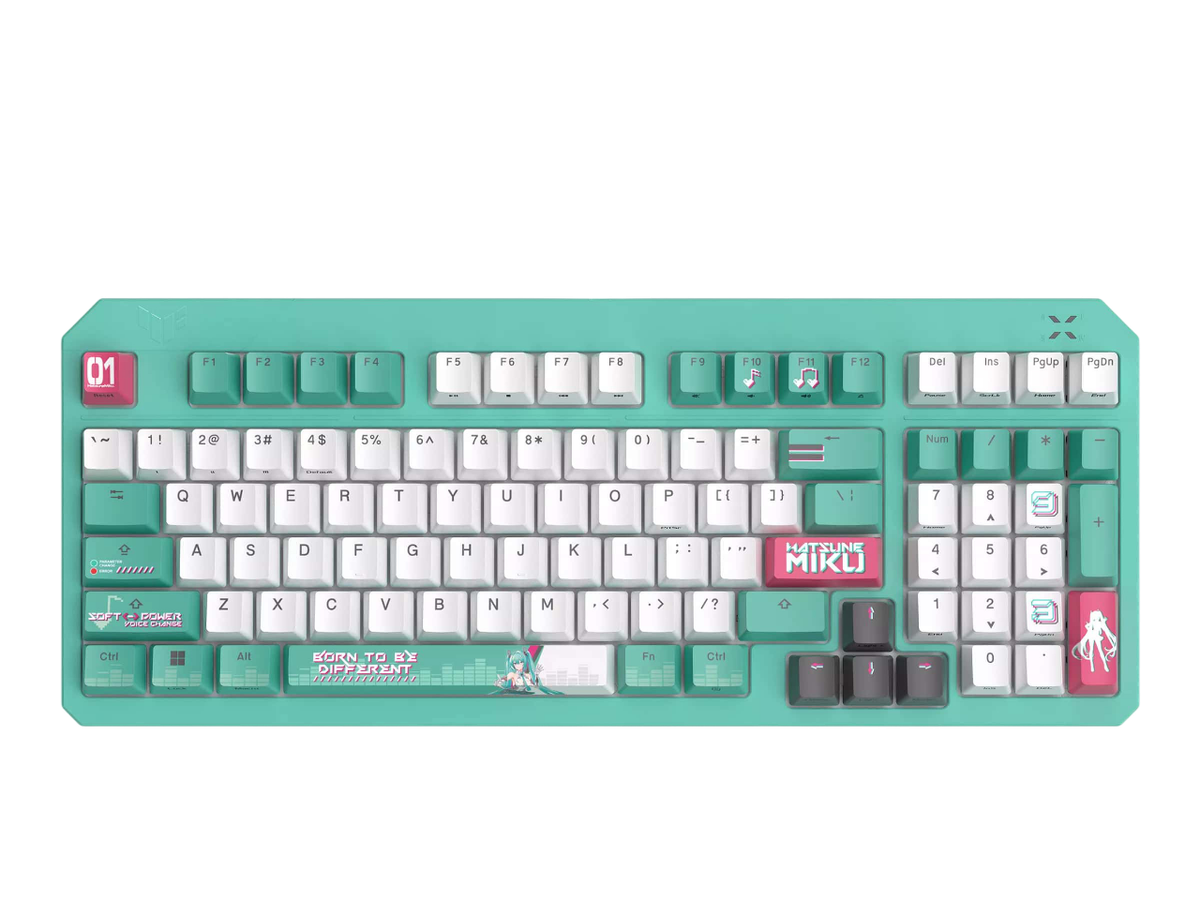 ASUS 90MP0460-BKRA30 Клавиатура ASUS RA09 TUF GAMING K3 GEN II MIKU/RD/RU/PBT/ ASUS RA09 TUF GAMING K3  GEN II MIKU/RD/R