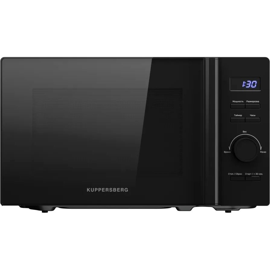 Микроволновая печь KUPPERSBERG/ Микроволновая печь KUPPERSBERG, отдельностоящая, объем 20 л, поворотный стол, мощность 800 Вт, кнопочное управление/поворотный переключатель, 5 уровней мощности, 8 автоматических программ, цвет черный