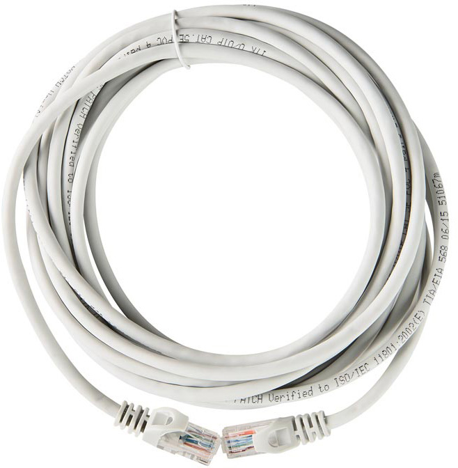 ITK PC01-C5EUL-15M ITK Коммутационный шнур (патч-корд), кат.5Е  UTP,  LSZH,  15м, серый