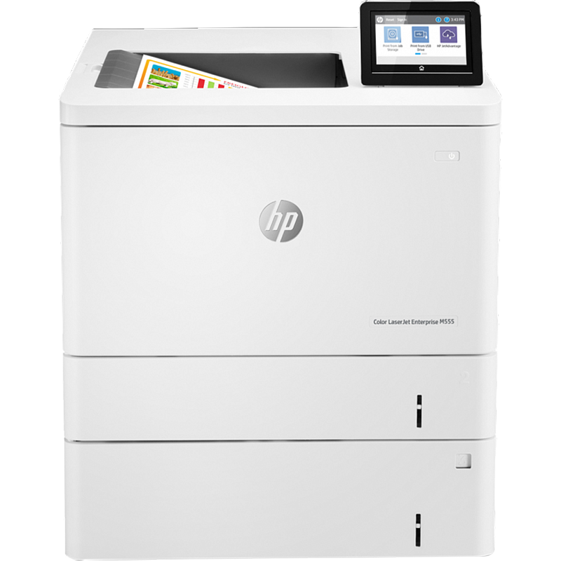 Принтер лазерный HP LaserJet Enterprise M555x, A4, цветной (7ZU79A)
