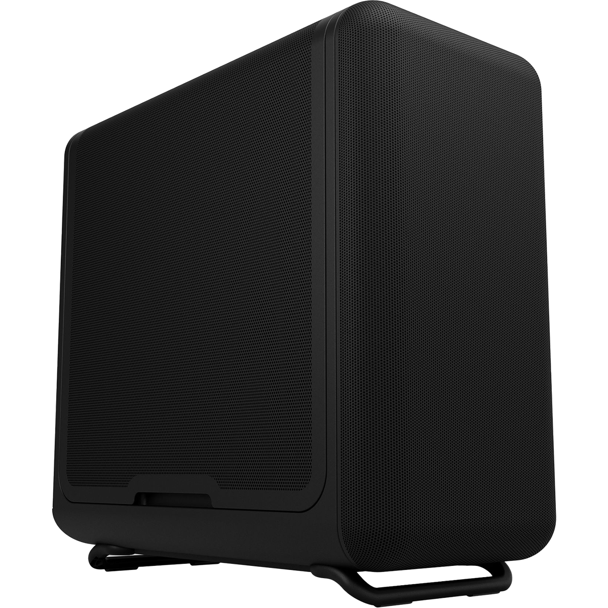 Корпус без блока питания/ Case HYTE X50 Air, Midi-Tower, no fans, 2xUSB-A 3.2, 1xUSB Type-C, E-ATX, ATX, mATX, mITX Pitch Black