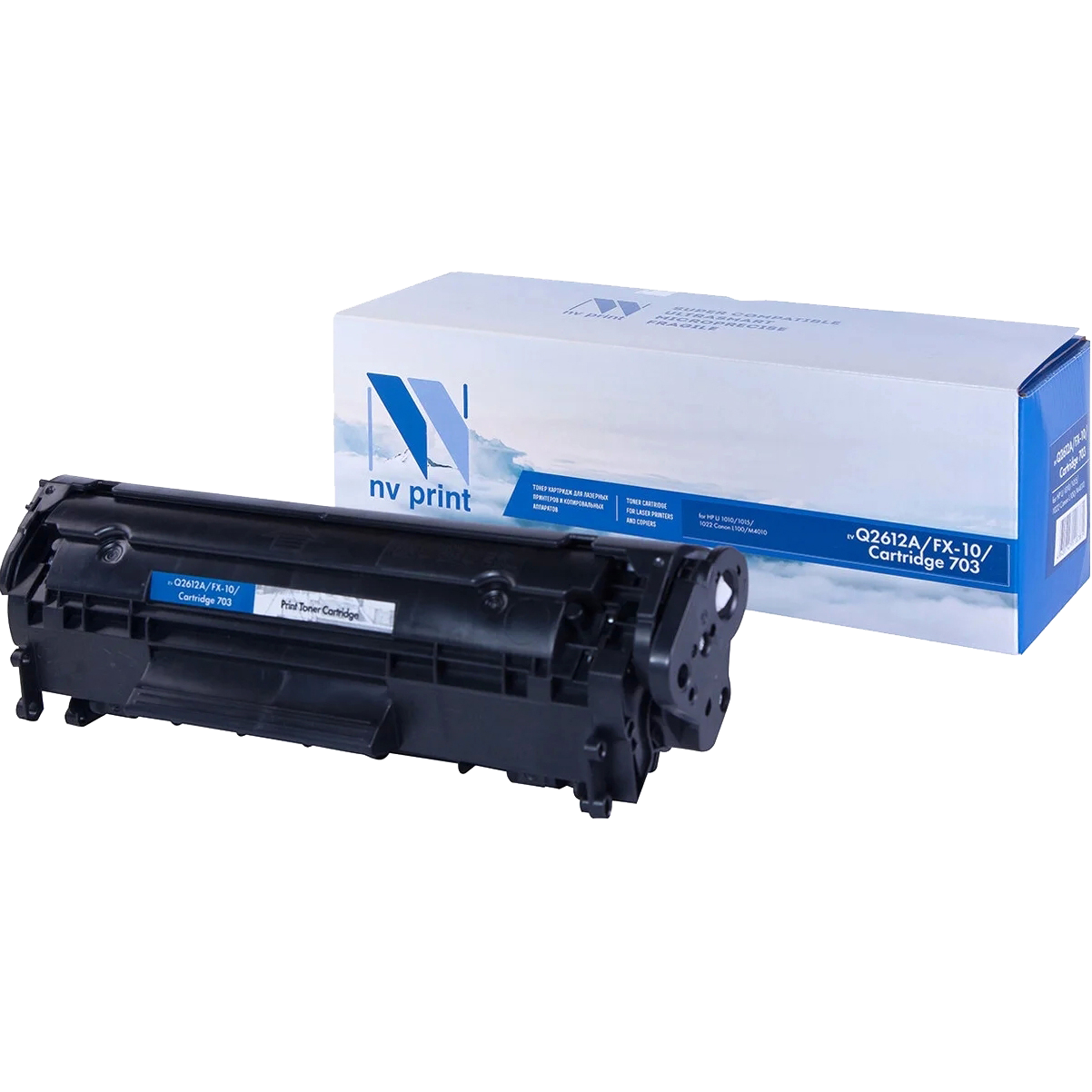 Картридж NVP совместимый NV-Q2612A/NV-FX-10/703-SET3 универсальные для HP/Canon LaserJet 3015/ 3030/ 1012/ 1010/ 1015/ 3020/ 1020/ 1022/ 1022N/ 1022NW/ 1018/ 3050/ 3052/ 3055/ 1018/ 3050Z/ Fax L95/ i-Sensys L100/ L120/ L140/ L160/ MF4150/ 4690/ MF 4010/ 4018/ 4120/ 4140/ 4150/ 4270/ 4320/ 4320d/ 4330/ 4330d/ 4340/ 4340d/ 4350/ 4350d/ 4370/ 4370dn/ 4380/ 4380dn/ 4660/ 4660PL/ 4690/ 4690PL/ 4960PL/ LBP 2900/ 2900B/ 3000 i-Sensys Laser Shot (2000k) (3 шт)