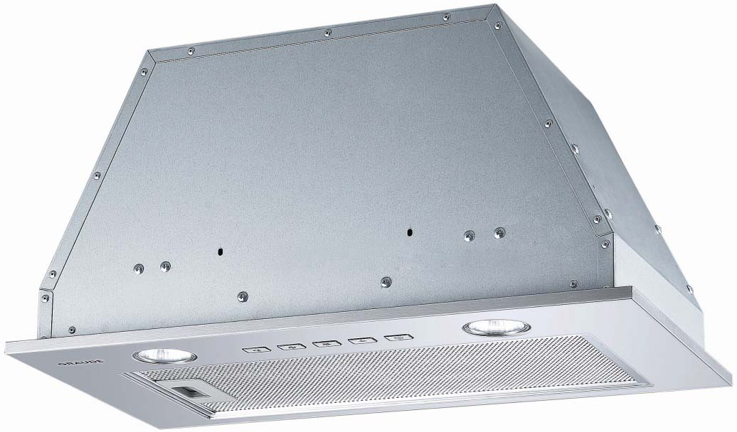 Встраиваемые вытяжки Graude/ 750 х 254 х 296 мм, Управление Classic Control,Производительность: 500 м3/ч,Уровень шума: 57 дБ,5-слойный алюминиевый фильтр,Автоматика остаточного хода,3-ступенчатая регулировка мощности,Фронт из нержавеющей стали.