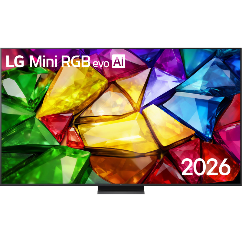 Телевизор ЖК 86'' LG/ 86", Ultra HD, MiniRGB LED, Precision Dimming Technology , Smart TV (WebOS 26), Wi-Fi 5, DVB-T2/C/S2, MR, 120Hz Native (VRR 144Hz), 2.0ch (20W), 3хHDMI, 1хUSB, 2 Pole, черный графит, 2026