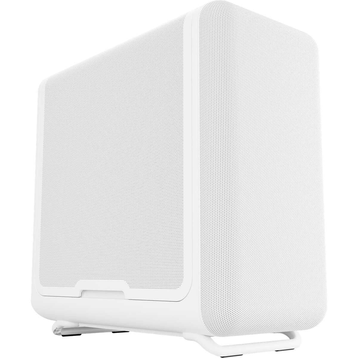 Корпус без блока питания/ Case HYTE X50 Air, Midi-Tower, no fans, 2xUSB-A 3.2, 1xUSB Type-C, E-ATX, ATX, mATX, mITX Snow White