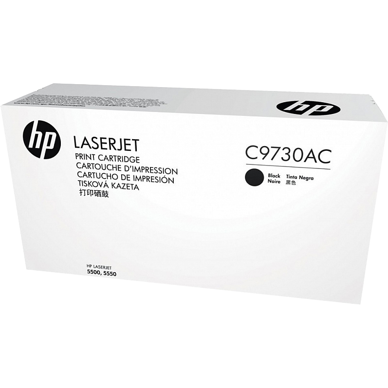 Картридж лазерный HP 645A C9730AC черный (13000стр.) для HP 5500/5550/5550dn/5550dtn/5550hdn/5550n (техн.упак)