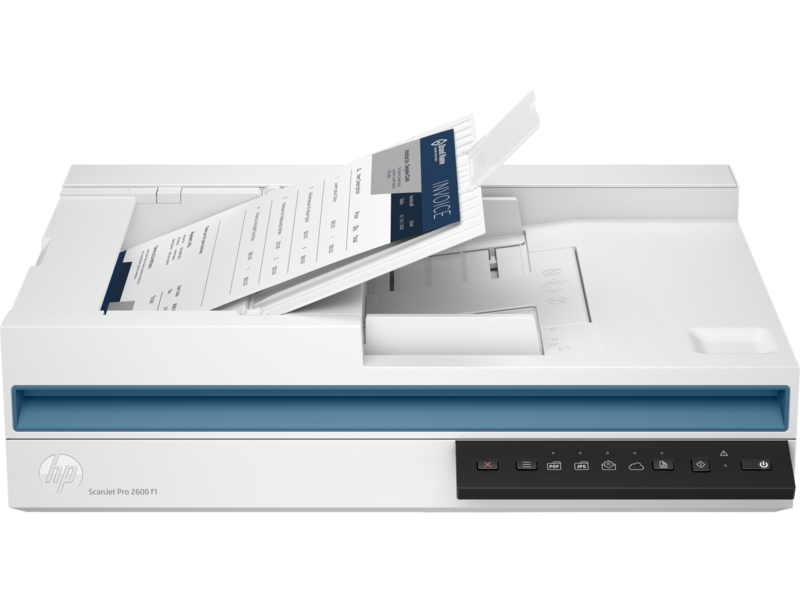 Сканер планшетный HP Scanjet Pro 2600 f1, A4, CIS, 600x600dpi, ДАПД 60 листов, ч/б 25 стр. или 50 изобр. в минуту (300dpi),цв. 25 стр/мин/50 изобр/мин, 48 бит, 24 бит, USB 2.0 (20G05A)