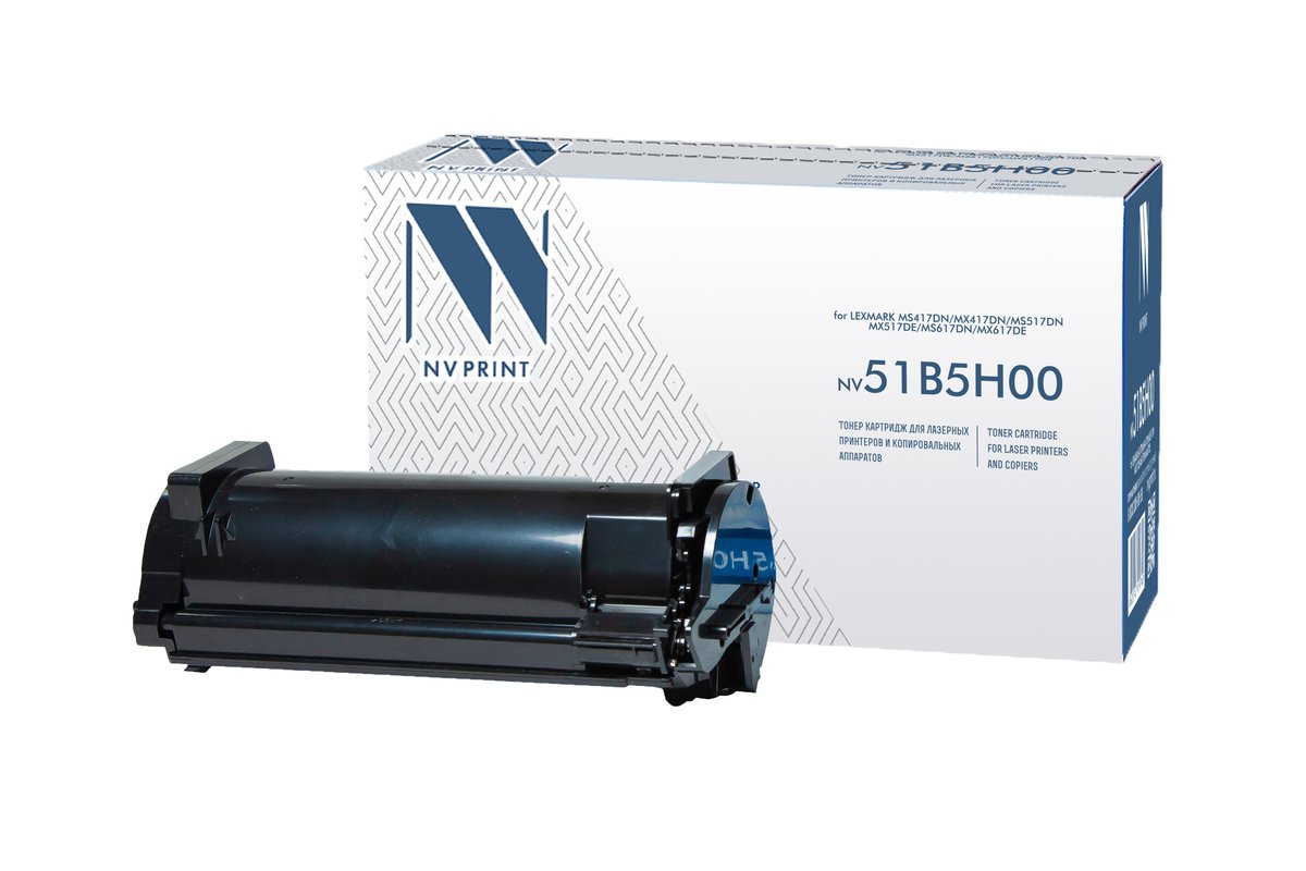Картридж NVPrint совместимый NV-51B5H00 для Lexmark MS417dn/MX417dn/MS517dn/MX517de/MS617dn/MX617de (8500k)