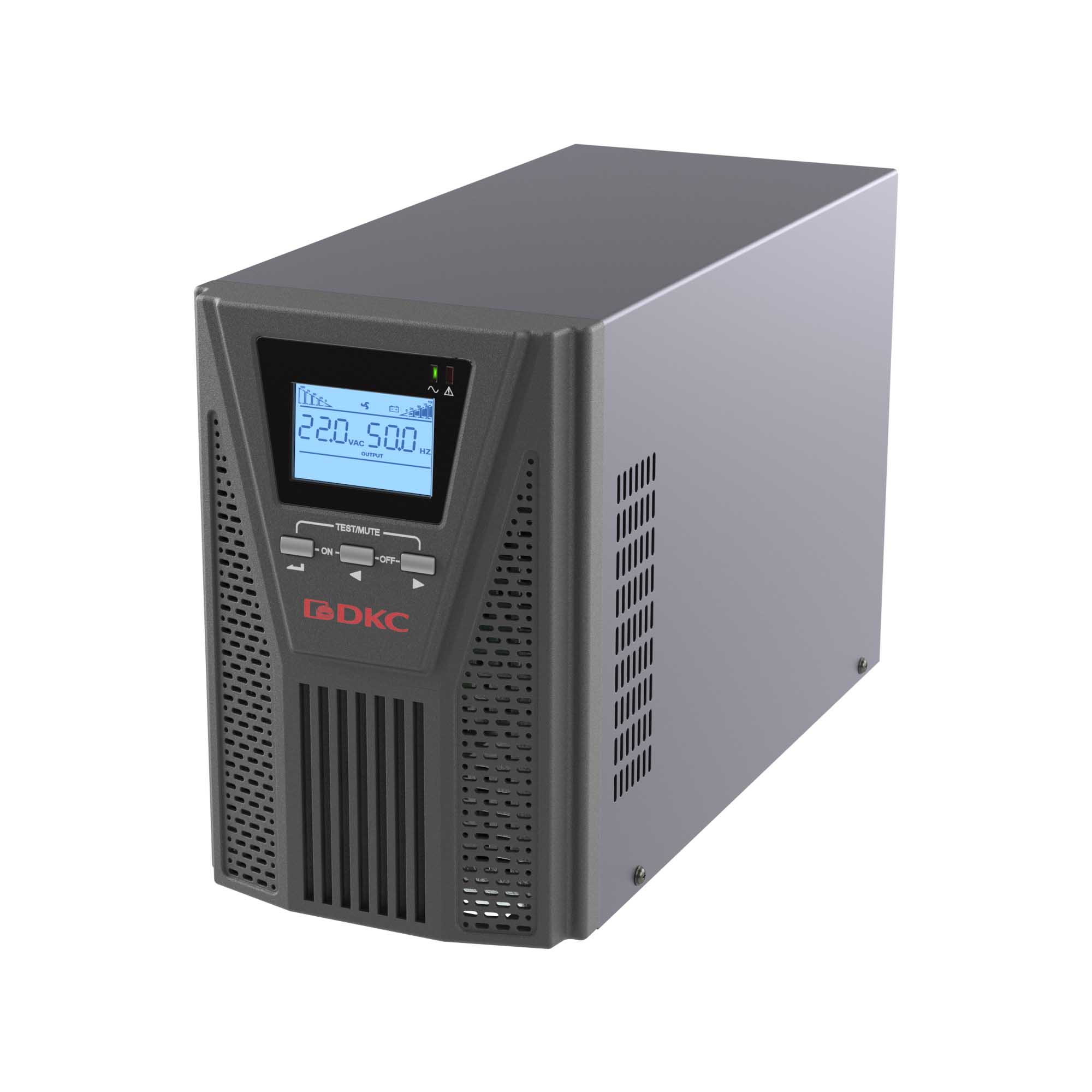 Источник бесперебойного питания DKC SMALLT1A0PS онлайн, Small Tower, 1000VA/900W, 2xSchuko, USB,  без  АКБ,  "RAM batt"