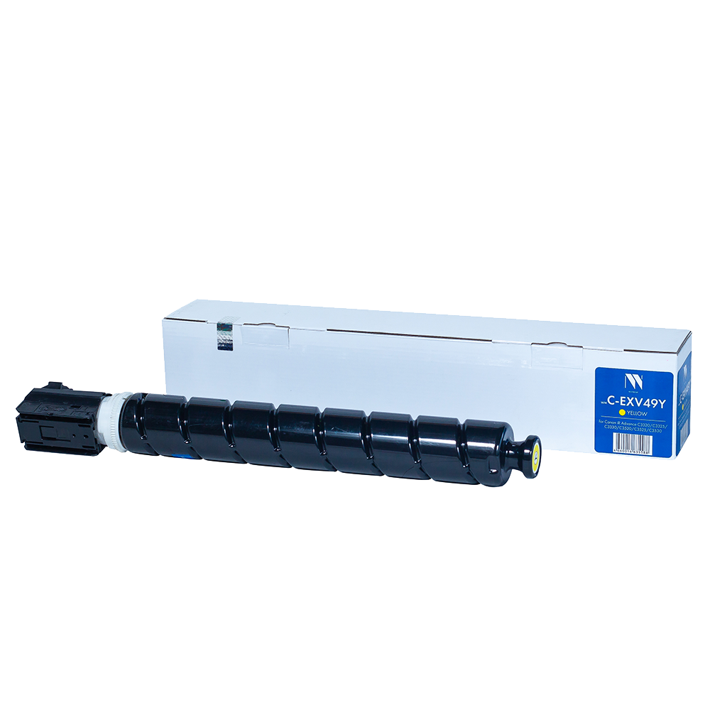 NVPrint C-EXV49Y Картридж для Canon  iR ADV C3320/3320i/3325i/3330i/3530i/3525i/3520i (19000k),  Yellow (восстан.)