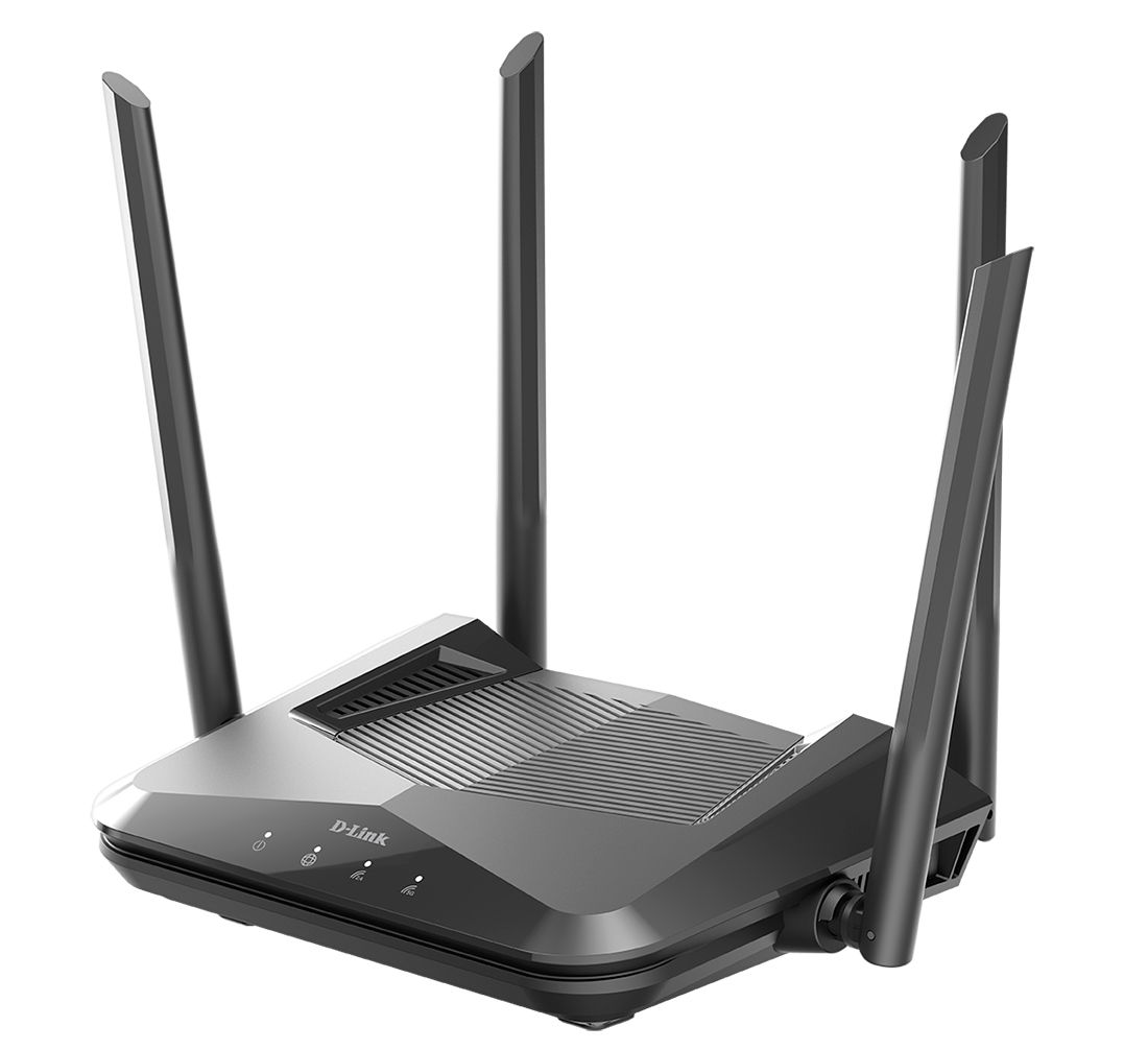Маршрутизатор/ DIR-X1530 AX1500 Wi-Fi 6 Router, 1000Base-T WAN, 3x1000Base-T LAN, 4x5dBi external antennas
