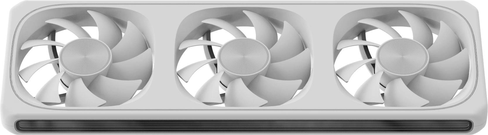 Вентилятор для корпуса Formula Air Fusion 3 Wh ARGB 360х120x28 белый 4-pin 34.95дБ Ret