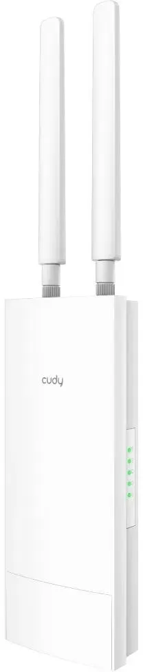 Точка доступа/ AC1200 WiFi Gigabit Outdoor Access Point, 867Mbps at 5GHz + 300Mbps at 2.4GHz, 1 x Gigabit RJ45, 2 Detachable Antennas, 802.3at/802.3af PoE or passive PoE, IP65 Waterproof, lightning protection, 48V passive PoE adapter included, Cudy Mesh Support, -20 ~ 60 Operating Temperature,  - 40 ~ 65 Extend Operating Temperature, Surge/Lightning Protection, Cudy Mesh Support