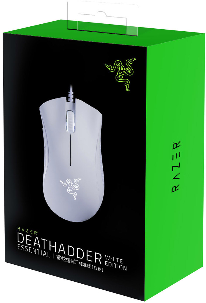 Игровая мышь Razer DeathAdder Essential - White Ed./ Razer Mouse DeathAdder Essential - White Ed.