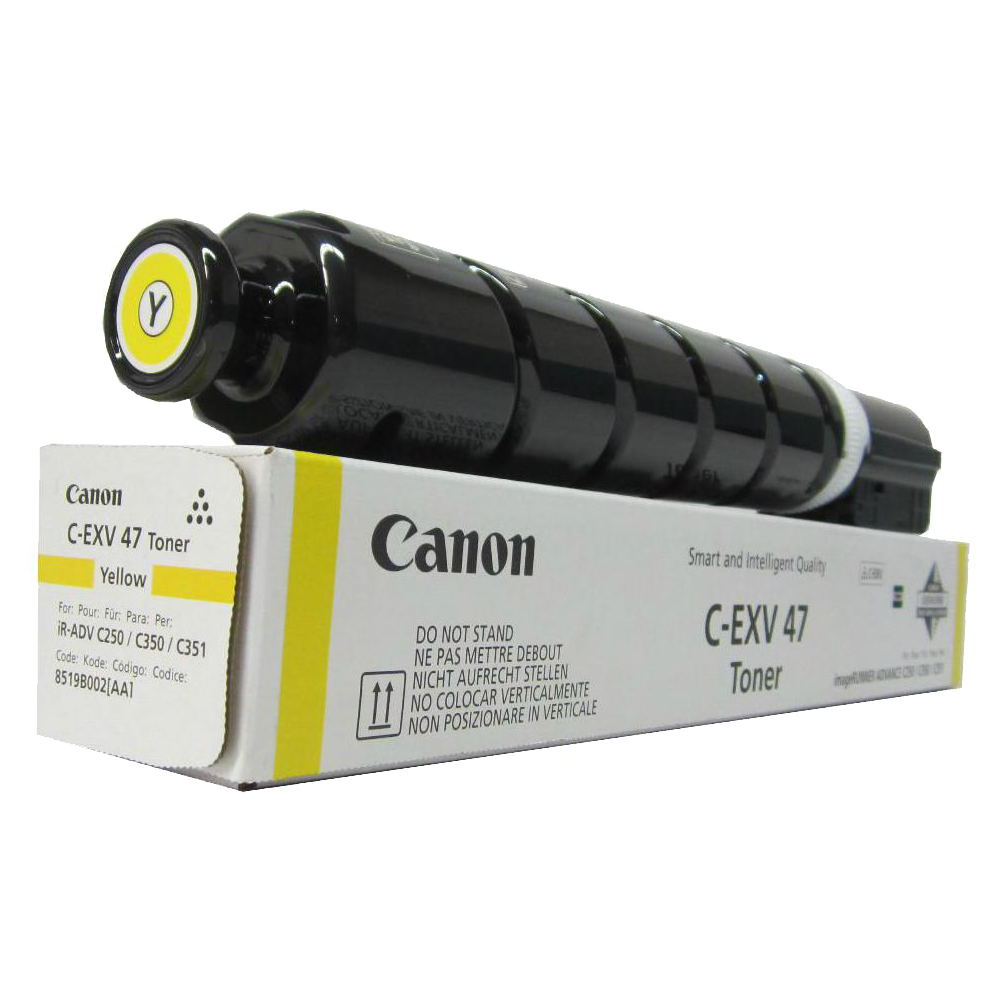 Картридж лазерный Canon C-EXV47Y 8519B002 желтый для iR-ADV С351iF/C350i/C250i