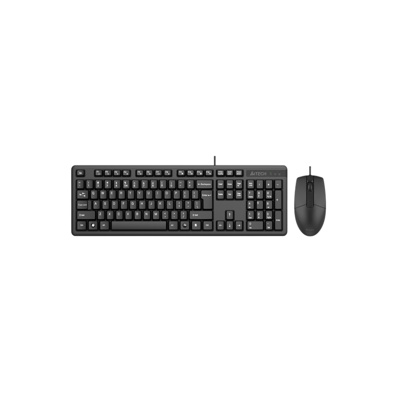 Клавиатура + мышь A4Tech KK-3330 клав:черный мышь:черный USB (KK-3330 USB (BLACK))