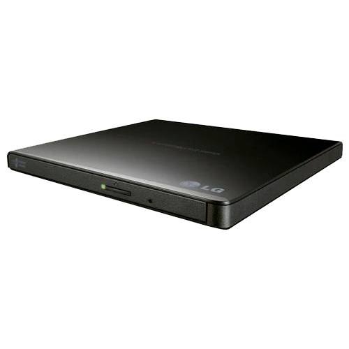 Оптический привод/ LG DVD-RW ext. Black Slim Ret USB2.0 (3.0 compatible)