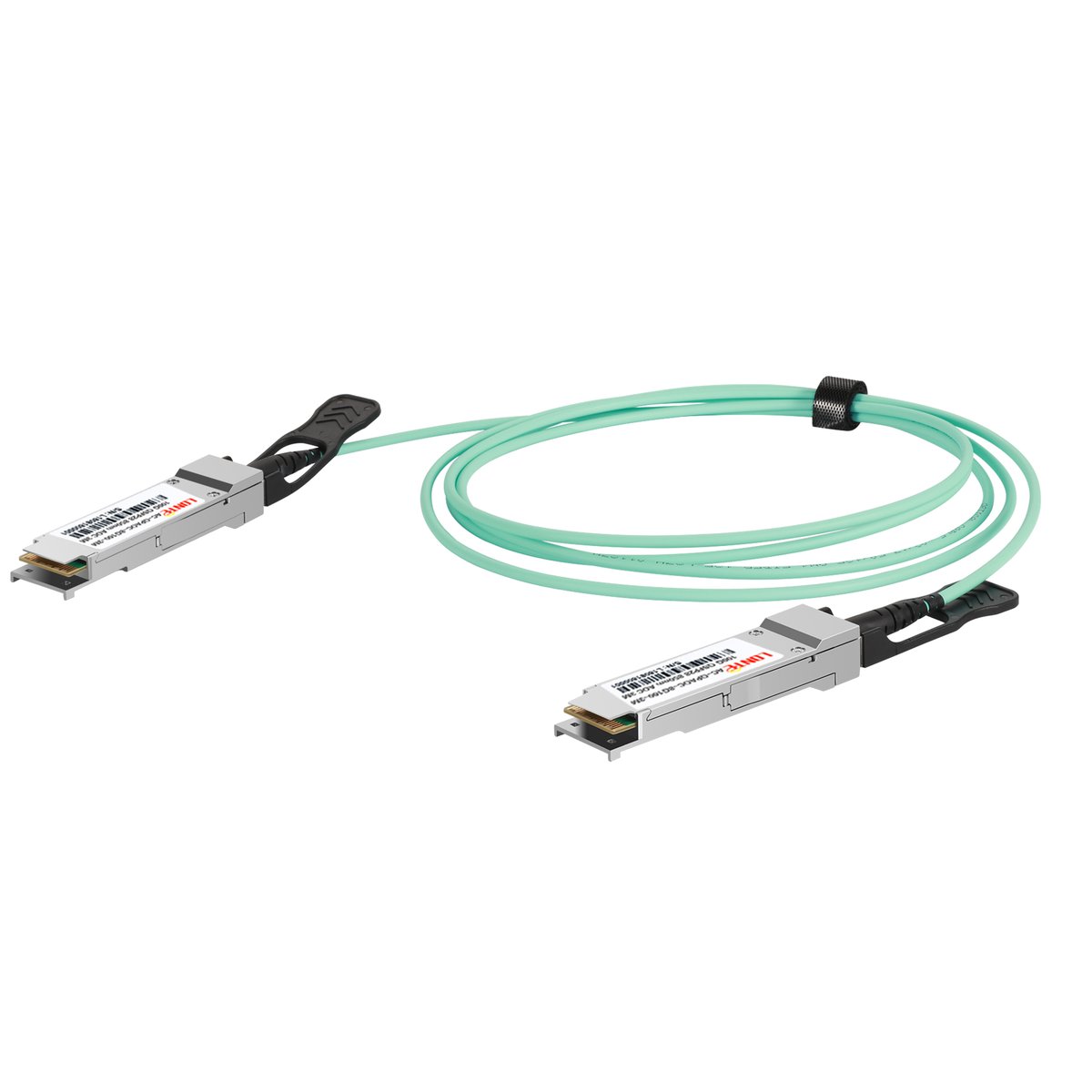 Кабель Lonte Technology AC-QPAOC-8G100-01, QSFP28, 100G, активный оптический, 1м