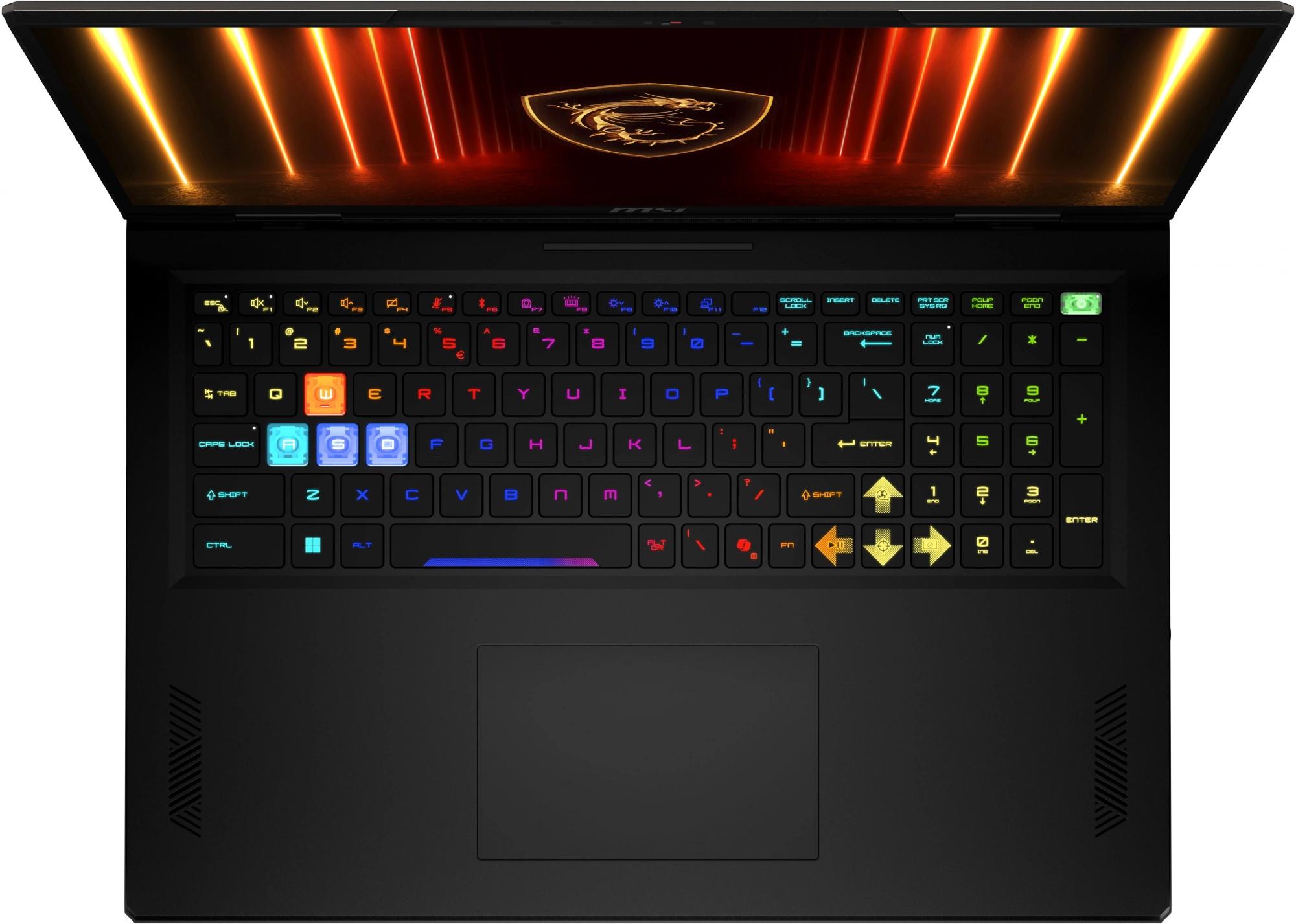 Ноутбук без сумки MSI Vector A18 A9WIG-218RU AMD Ryzen 9 9955HX 18" 16:10 QHD+(2560 x 1600)240Hz DDR5 32GB (16GB*2),2TB SSD,NV RTX 5080 (16GB GDDR7),99Whr,3,6kg,1y,Win11Home,Gray