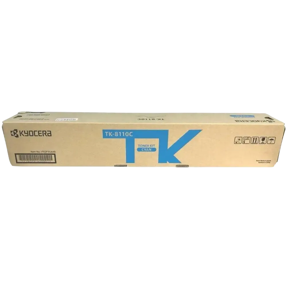 Тонер Kyocera Toner Cartridge TK-8110C для M8124cidn (Азия) голубой (6000 стр.)