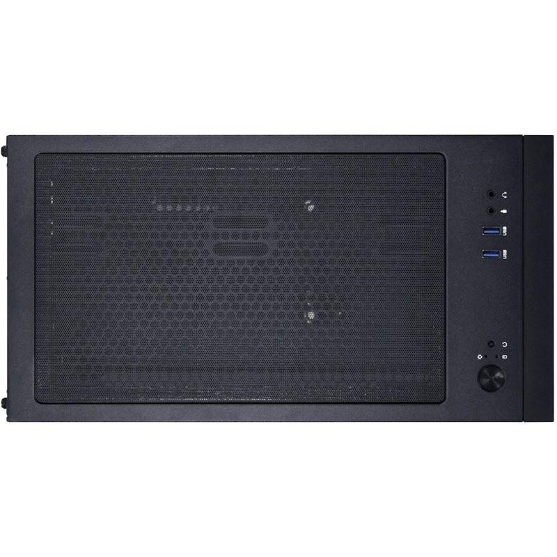 Корпус Lian-Li Lancool 205M Mesh черный mATX 3x120mm 2x140mm 2xUSB3.0 audio bott PSU [G99.OE744MX.10]