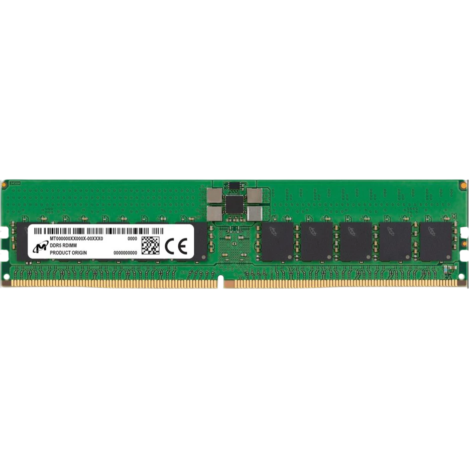 Память оперативная/ Micron 32GB DDR5 5600MT/s CL46 ECC Registered DIMM 288pin