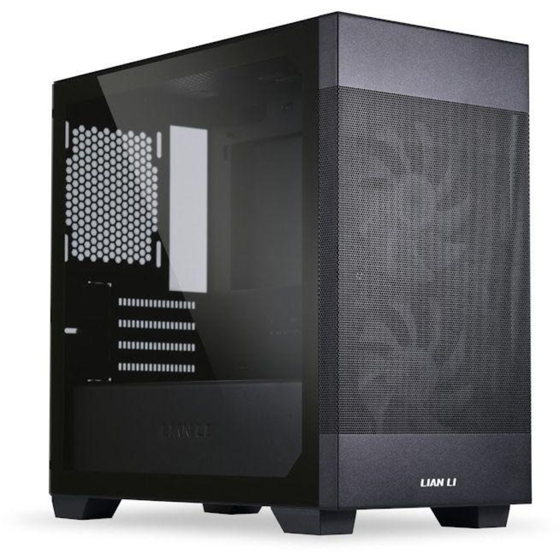 Корпус Lian-Li Lancool 205M Mesh черный mATX 3x120mm 2x140mm 2xUSB3.0 audio bott PSU [G99.OE744MX.10]
