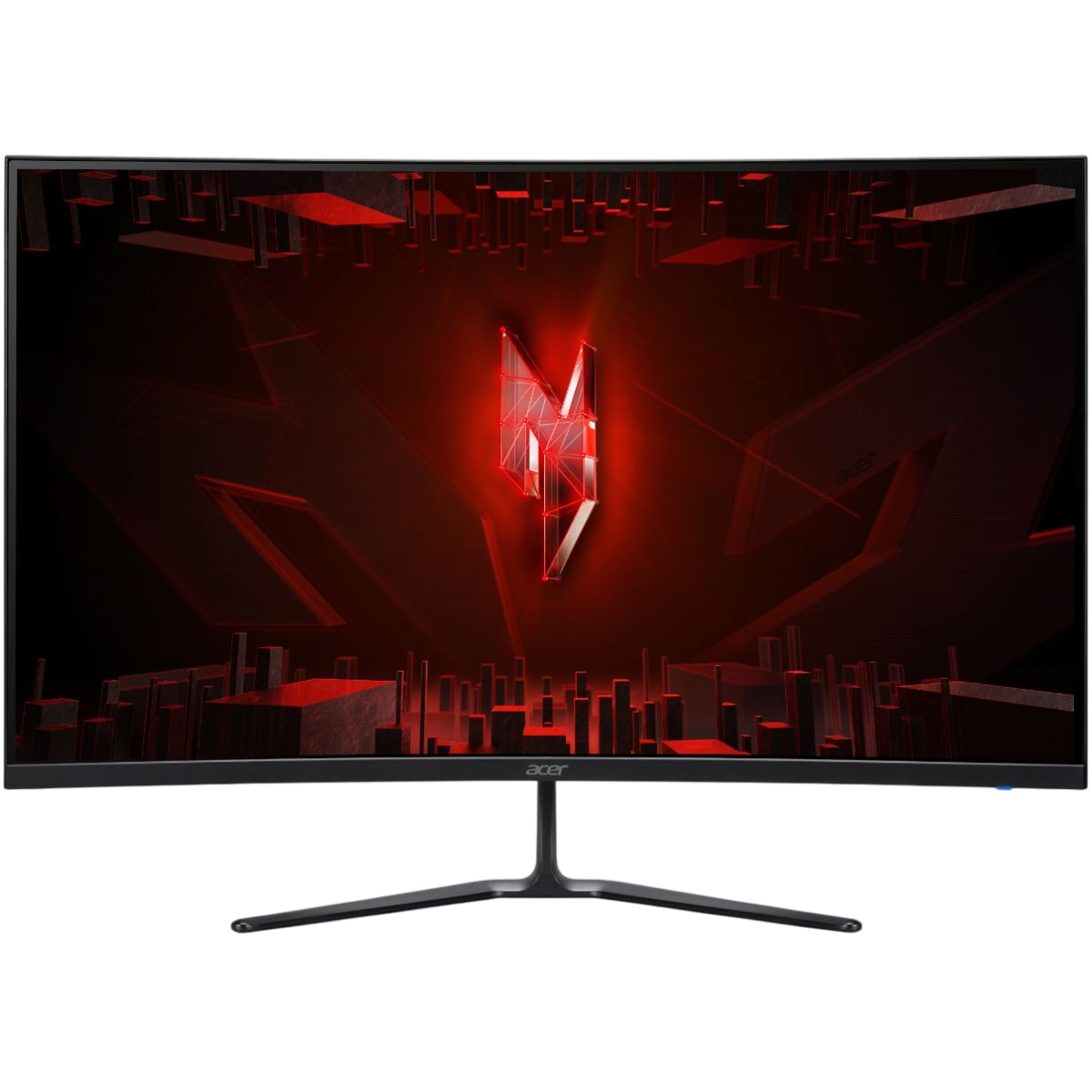 Монитор/ Acer ED320QUS3bmiipx 31,5'', ZeroFrame, Curved 1500R, Black, VA, 2560x1440, 1ms, 250cd, 180Hz, 2xHDMI(2.0), DP(1.4), Speakers 2Wx2, FreeSync, HDR 10, Vesa:100x100