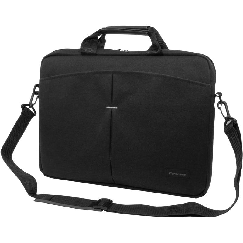 Сумка для ноутбука 15.6" Portcase KCB-162 черный нейлон/полиэстер (KCB-162 BLACK)