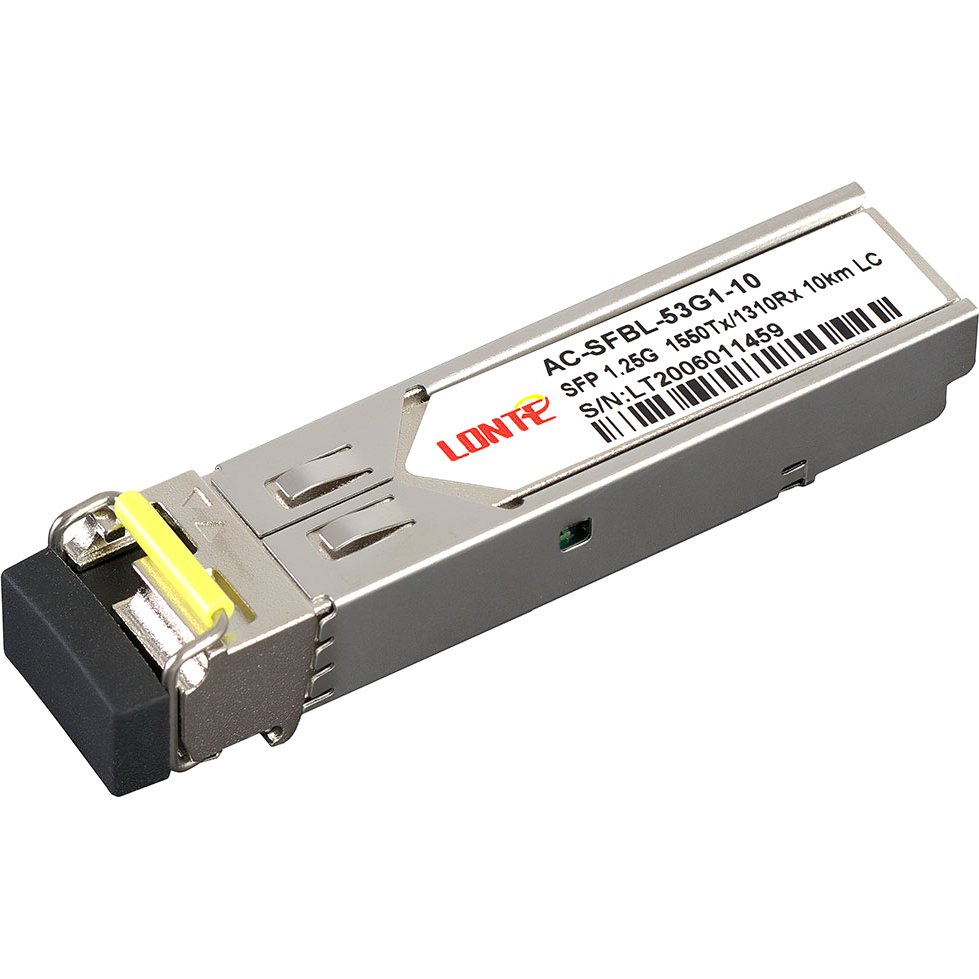 Трансивер SFP Lonte Technology AC-SFBL-53G1-10, 1.25G, 1550Tx/1310Rx, 10км, LC