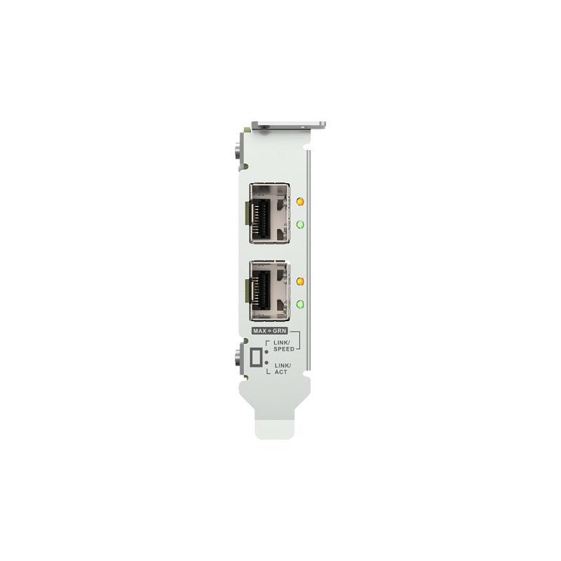 Сетевая карта/ QNAP QXG-10G2SF-X710 LAN Expansion Card, PCIe Gen3 x8, 2 x SFP+ ports (10Gbps/1Gbps)