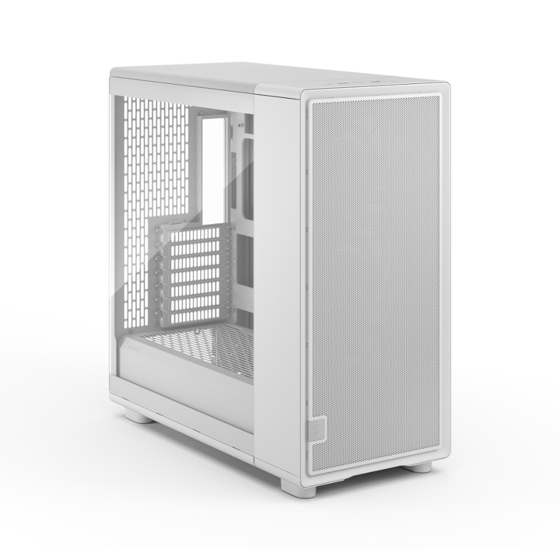 Корпус ПК без блока питания/ Case Fractal Design Epoch XL TG Clear, Full-Tower, 3x140mm, 2xUSB-A 3.2 + 1xUSB 3.2 Type-C E-ATX, ATX, mATX, mITX, White