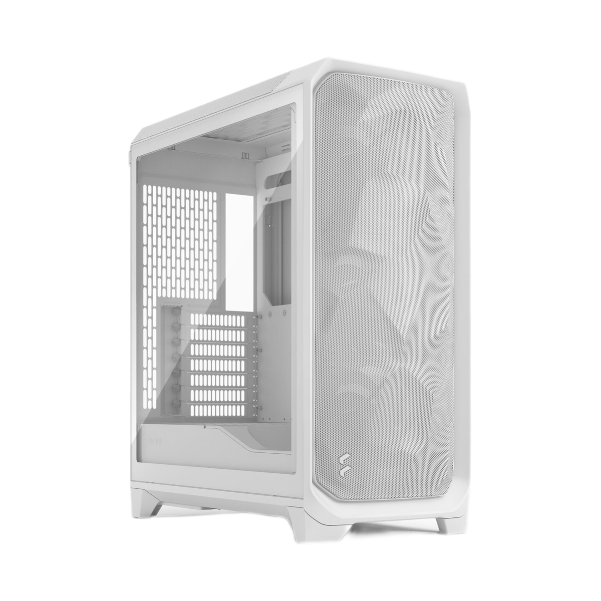 Компьютерный корпус без блока питания Case Fractal Design Meshify 3 TG Clear Tint, Midi-Tower, 3x140мм, 2xUSB-A 3.2 + 1xUSB 3.2 Type-C E-ATX, ATX, mATX, mITX, белый