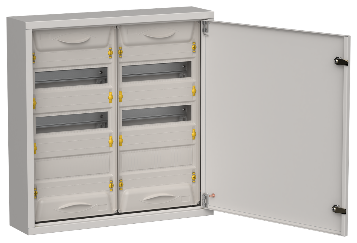 TITAN 5 Корпус мет. ЩРн-72 (2х36) 585х570х140 IP31 сер IEK
