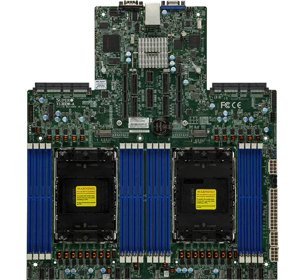 Серверная платформа/ SYS-621C-TN12R (bundle10): 2U / 2x LGA-4677 / 16x DDR5 RDIMM / 12x 3.5/2.5 NVMe/SATA/SAS /  2x PCIe 5.0 x16 FHHL / 4x PCIe 5.0 x8 FHHL / 2x PCIe 5.0 x4 NVMe M.2 / 1x 2-Port 1GbE RJ45 / TPM / 2x 1200W Power (12 SATA config, GPU support)