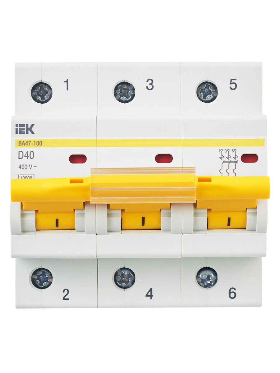 KARAT Авт. выкл. ВА47-100 3P D 40А 10кА IEK
