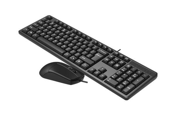 Клавиатура + мышь A4Tech KK-3330 клав:черный мышь:черный USB (KK-3330 USB (BLACK))