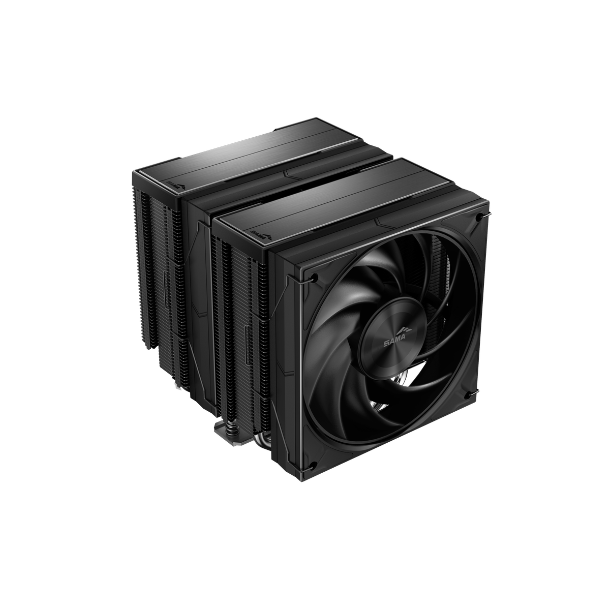 Кулер SAMA A60-BKWNNXOX-G, башенный, 265W, 2×120мм, LGA1851/1700/AM5