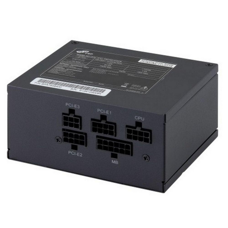 Блок питания FSP FSP750-27SCB  750W, SFX (ШВГ=125*63.5*100мм), 80PLUS Gold, A-PFC, Стандарт IEC 62368, ,OEM {16}