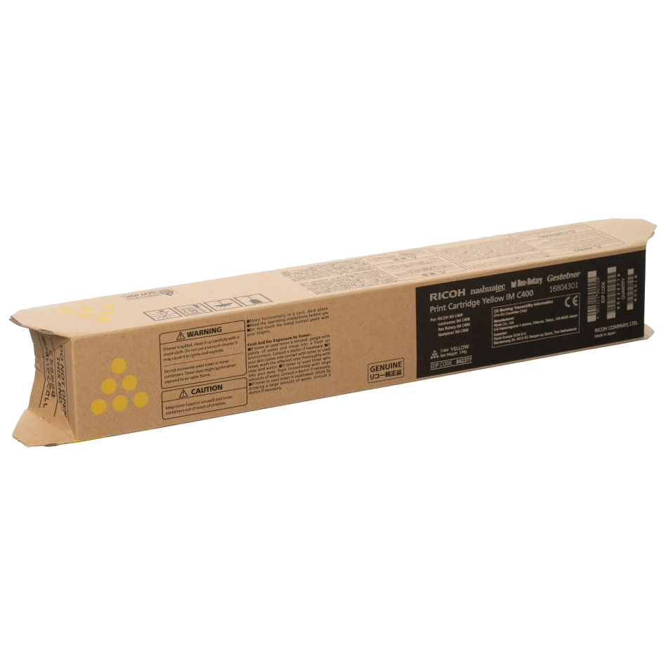 Картридж лазерный Ricoh 842608, для Ricoh IM C400, желтый,