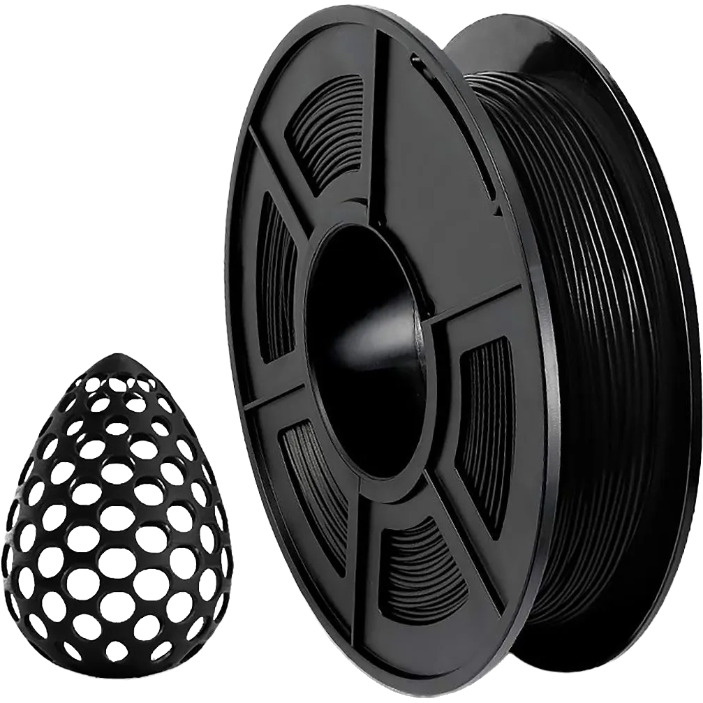 -/ Филамент NVPRINT TPU Black для 3D печати диаметр 1.75мм  длина 165 метров  масса 0,5 кг
