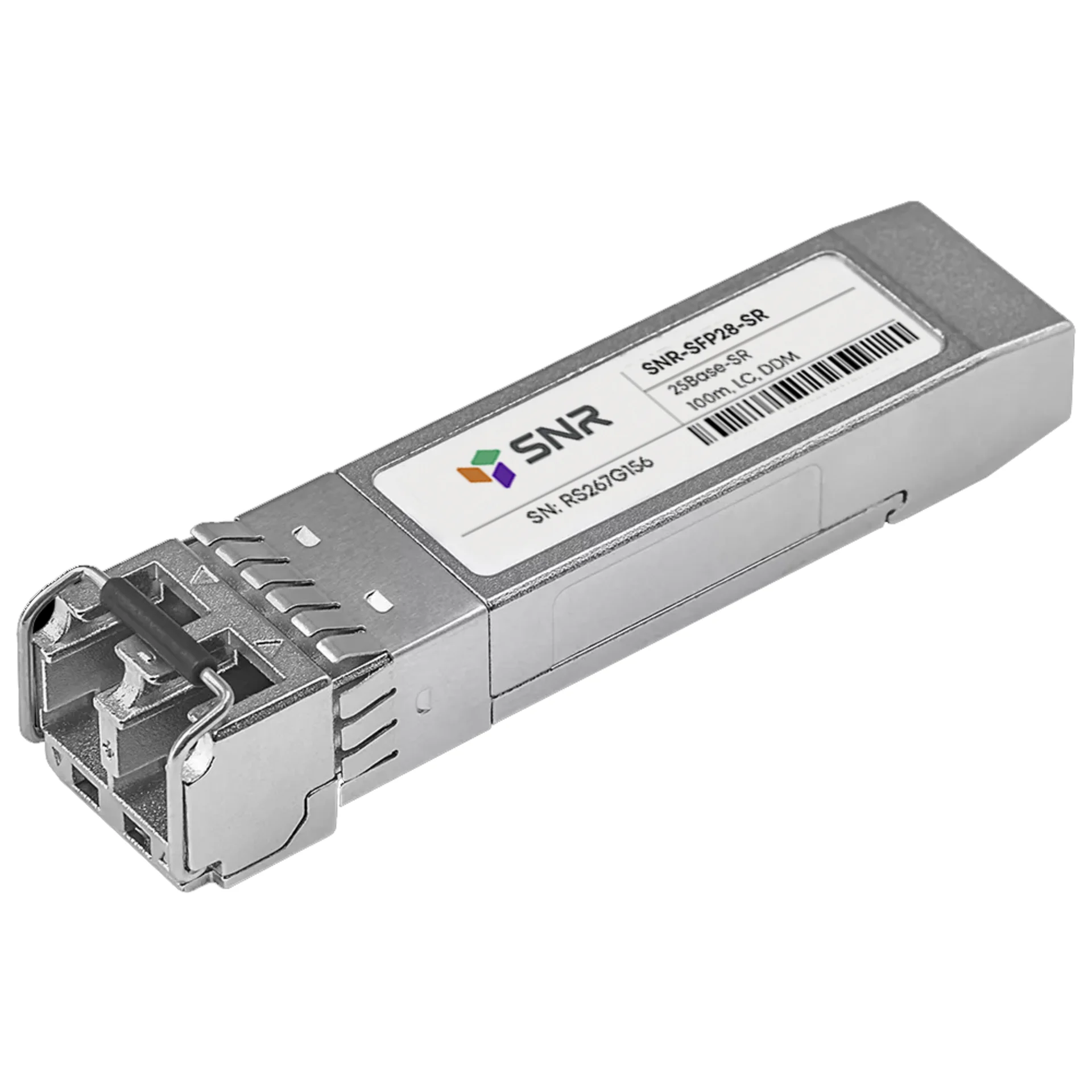 Трансивер SNR SFP28 10/25Gb, SWL, MMF, LC duplex, 850нм, up to 100м (5dB), DDMI