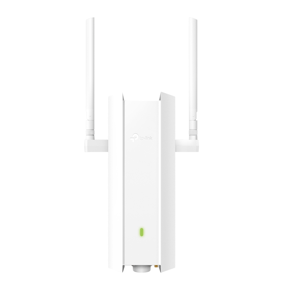 Двухдиапазонная точка доступа TP-Link EAP625-Outdoor HD, для улицы и помещений с поддержкой Wi-Fi 6 AX1800, 1 гиг. порт RJ45, 802.3af/at, Passive PoE (48 В, 0,5 А), IP67, 2 внешние антенны